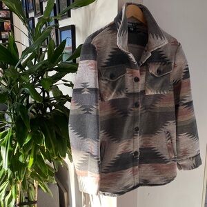 Manteau automne beaux motifs Pulse Gray and Tan Jacket